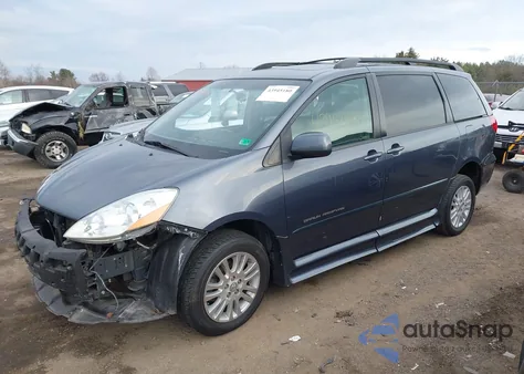 2008 Toyota Sienna из США, поврежденный, VIN 5TDZK22C58S171209